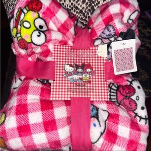 Hello kitty & friends Keroppi etc Throw Blanket